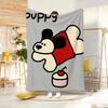 Cartoon style C-Cartoon Cute Animals Throw Lightweight 240g Flannel Blanket Soft Skin-friendly for Summer Cooling