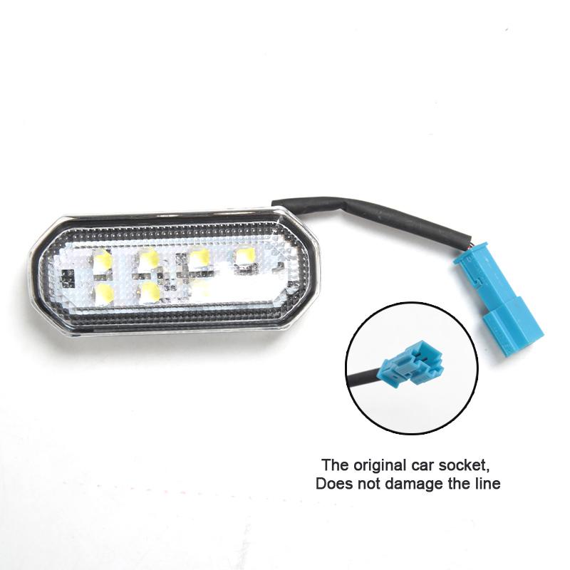 For Tesla Model Y Rear Trunk Replacement LED Light Luggage Trunk White Tail Lamp Car Interior Accessories 8LED Tailgate Lights