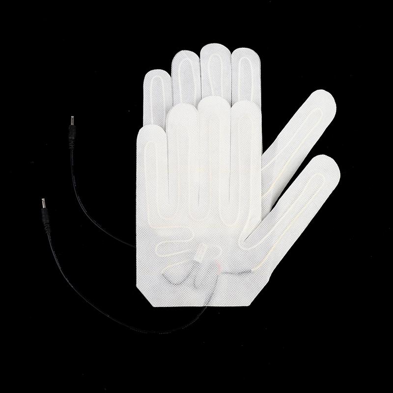 1 Pair Usb Heated Gloves Pad Electric Heating Glove Bike Glove Heating