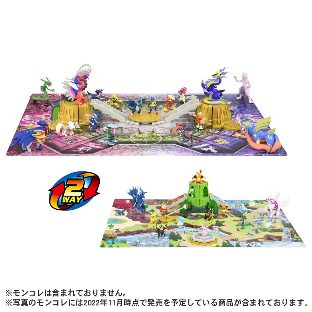 TAKARA TOMY Pokemon Moncolle Transformation Battle World Adventure!