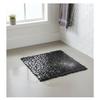 Shower Floor Mat 52 X 52 Cm Black Pebble