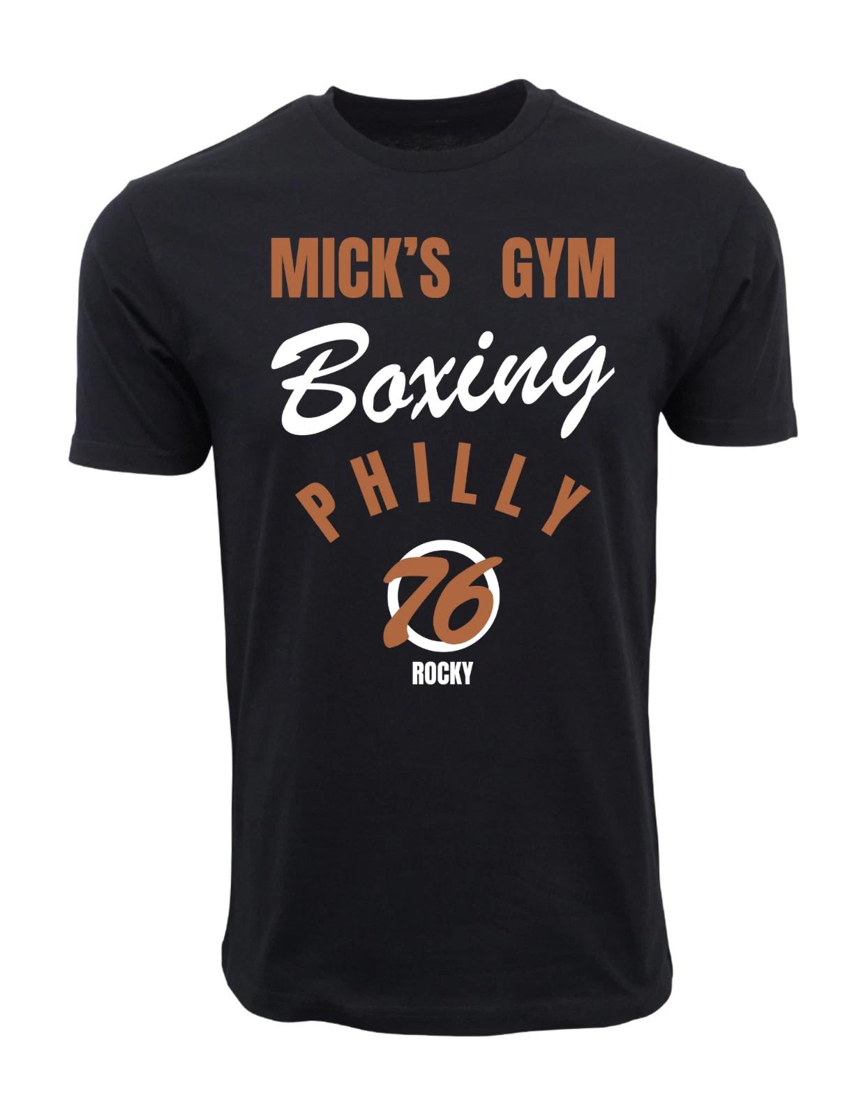 Unisex Adult Casual Graphic MICKS BOXING PHILLY 76 GRAPHIC T SHIRT ... XL