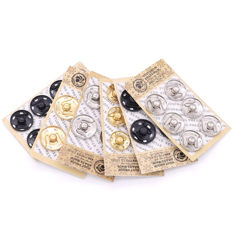 5 Stück Hochwertiger Metall Verdeckter Knopf, Mutter Schnalle, Klappschnalle, Super Kleiner Kinder Unsichtbarer Knopf, Druckknopf.