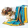 Xin Yuan 100% Mulberry Silk Crepe Satin Scarf