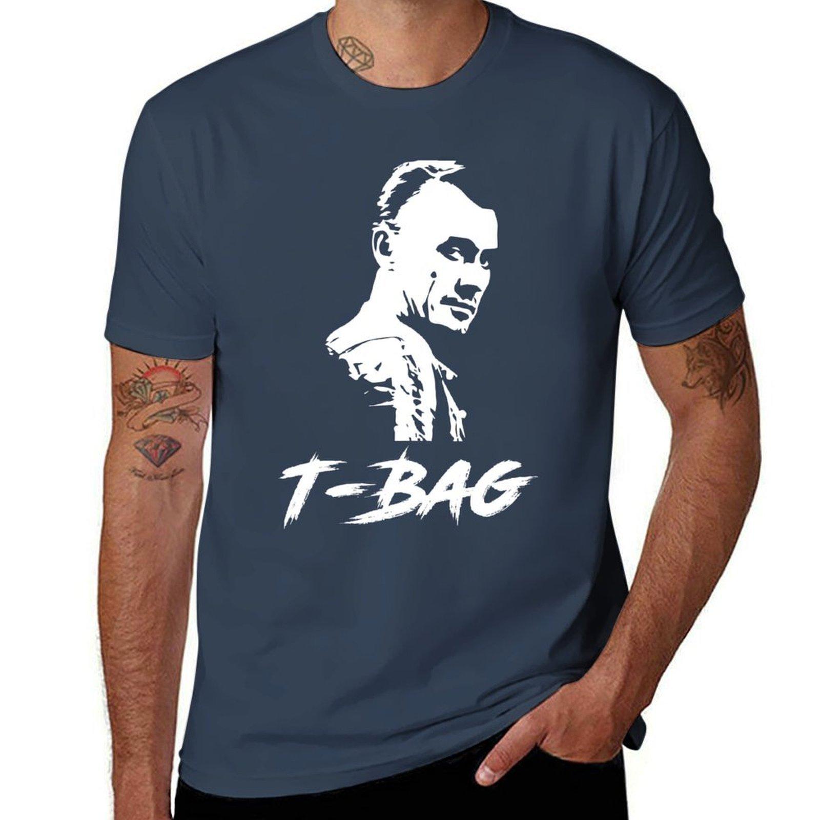 Prison Break Tbag Tshirt Novelty Print Casual Tee Shirt S