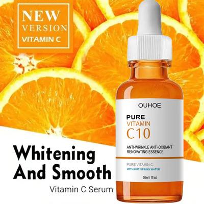 Vitamina C Eliminator Riduri Ser Facial Lifting Fermitate Estompare Linii Fine Esență Anti-îmbătrânire Albire Luminozitate Hrănire Îngrijirea Pielii