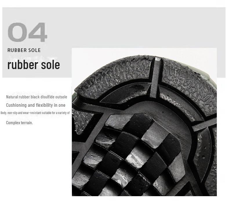 3537 Genuine Jiefang Unisex Mountaineering and Work Shoes - Yellow Rubber and Canvas Casual Shoes