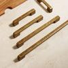 1pair Cupboard Door Knob Zincs Alloy Cabinet Drawer Handle Cupboard Pulls Vintage Furniture Decoration Easy to Install