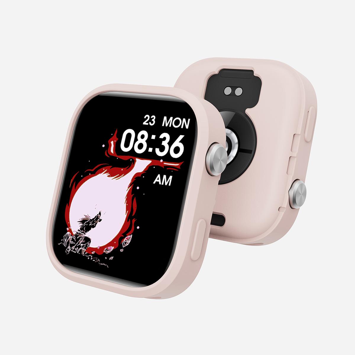 

Silicone Strap For Redmi Watch 6 Watch Decoration High Quality Soft Watch Case Cover Anti Scratch Protective Shell Bumper