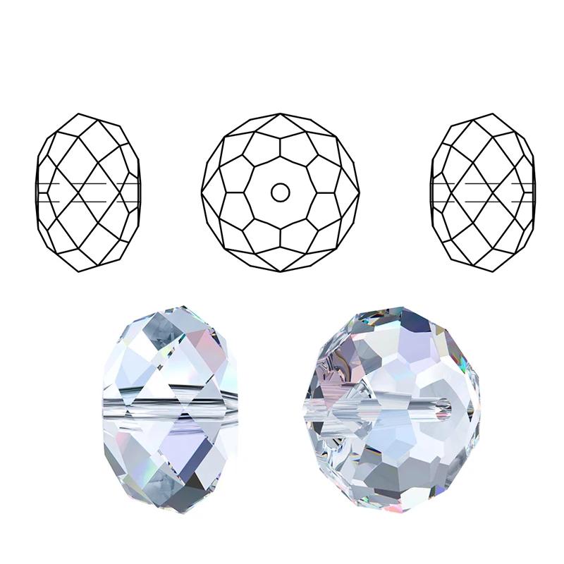 4mm glass beads plated Color faceted round crystal beads Jewelry beads for bracelet necklace Jewelry making DIY 150pcs
