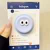 Magnetic Silicone Big Eye Bracket Personalized Creative For Desktop Lazy People Universal Anti-drop Durable Mobile Phone Holder