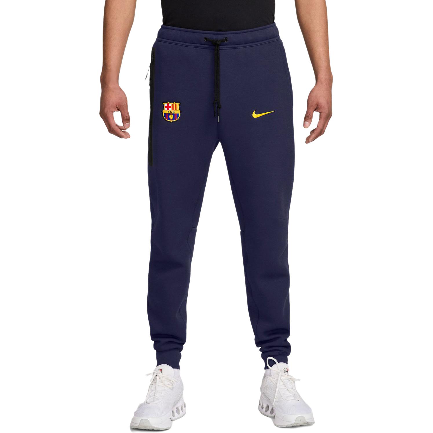 Nike Fc Barcelona Tech Men s Nike Soccer Fleece Joggers HJ6444-594 XXL