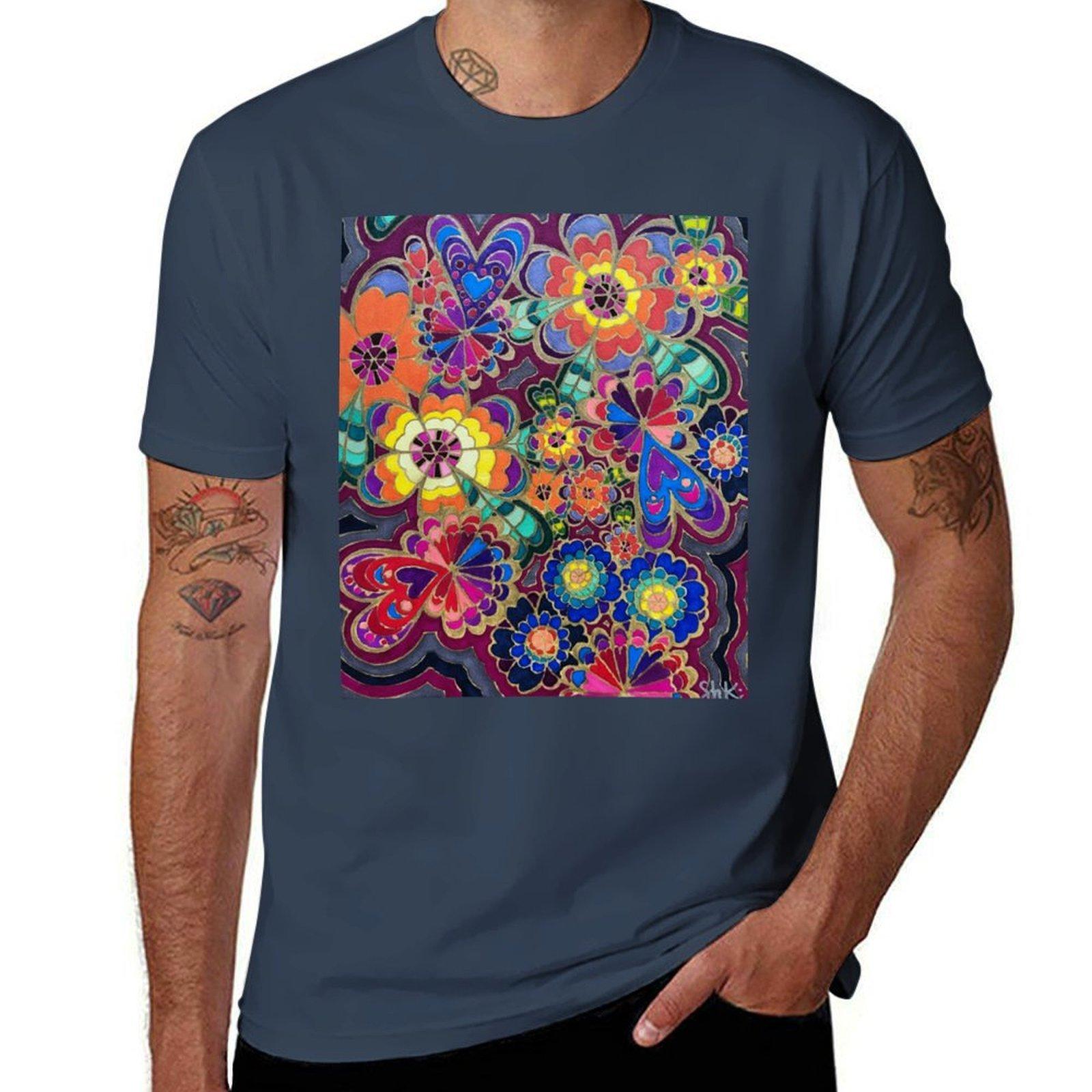 Dream Garden Tshirt Utility Casual Work Tshirt S