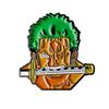 One Piece Luffy & Zoro Piraci Słomkowego Kapelusza Metalowa Broszka Pin