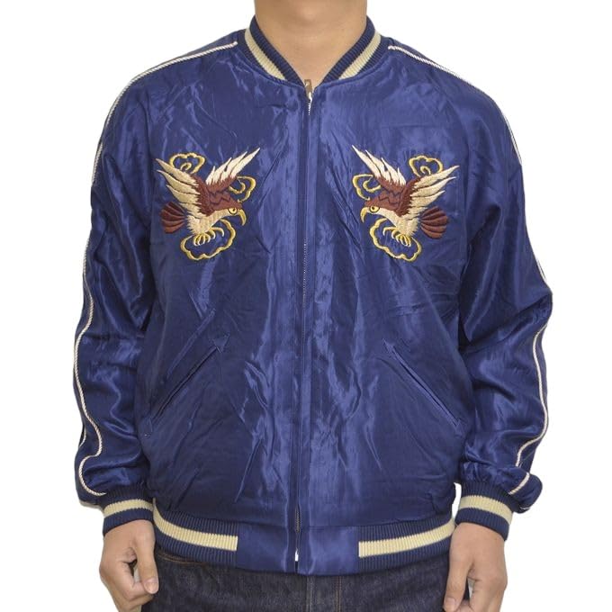 Tailor Toyo Acetate Souvenir Jacket Sukajan DRAGON HEAD ROARING TIGER Taylor Toyo TT15491-128 × (M)
