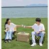 MOBIGARDEN NX25665049 Outdoor Folding Moon Camping Chair