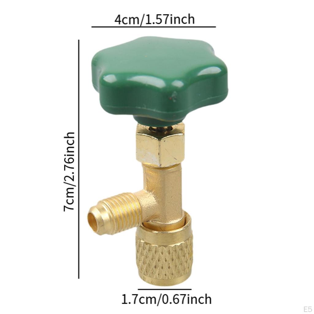 Air Conditioner Cooling Relief Valve Bottle Tap Easy Install Hand Tool Multipurpose Adapter