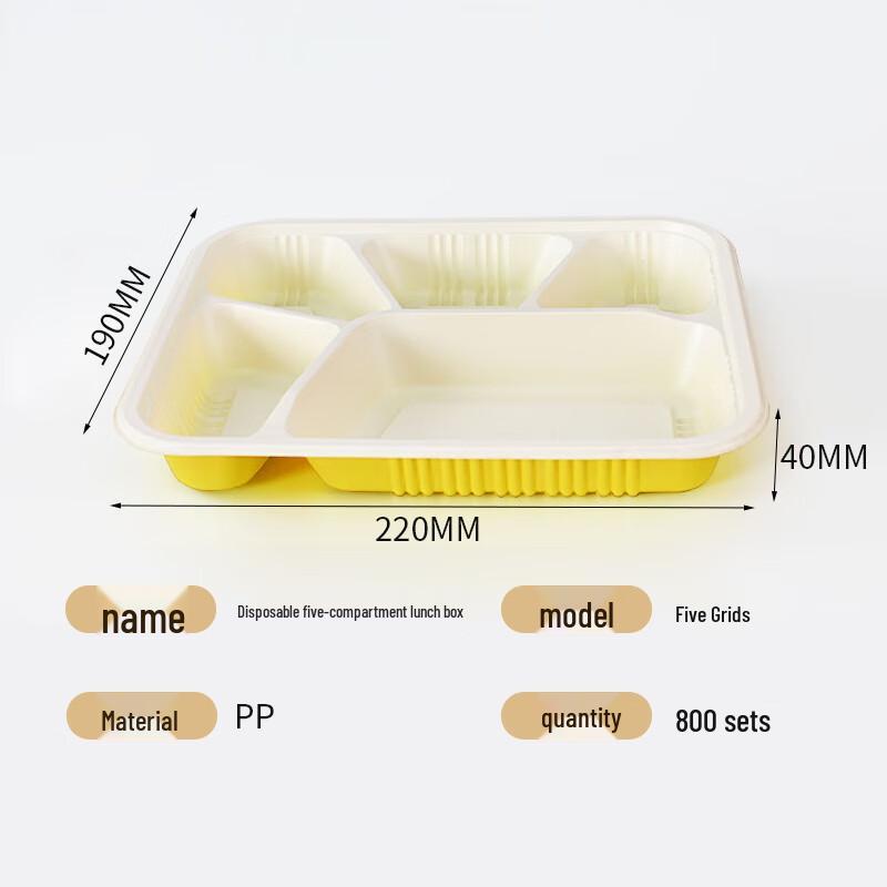 JIACHI Disposable Takeaway Meal Containers
