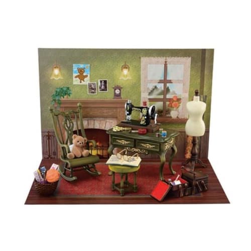 Re-Ment Petit Sample Series Grandma's Craft Room 1 Box Approx. H115 x W70 x D60mm Made of PVC and ABS