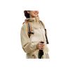 Skechers Sports Lifestyle Series Woven Hooded Comfortable Long Sleeve Jacket Women Jacket Eggshell P225W106-00V7