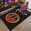 Bacardi Rum Bat Logo Area Rug Office Rug, Chair Rug, Decor Carpet Livingroom Bedroom Mat, Large Size Fan Gifts Christmas Gifts