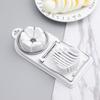 Multifunctional Egg Cutter 2-In-1 Stainless Steel Wire Pull Egg Cutter for Hanging High-Quality Kitchen Accessory Tools