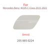For Mercedes W205 Car Rear Bumper Tow Hook Cover Cap Black White For Benz C Class C180 C200 C220 C250 C300 2058850224 2015-2021