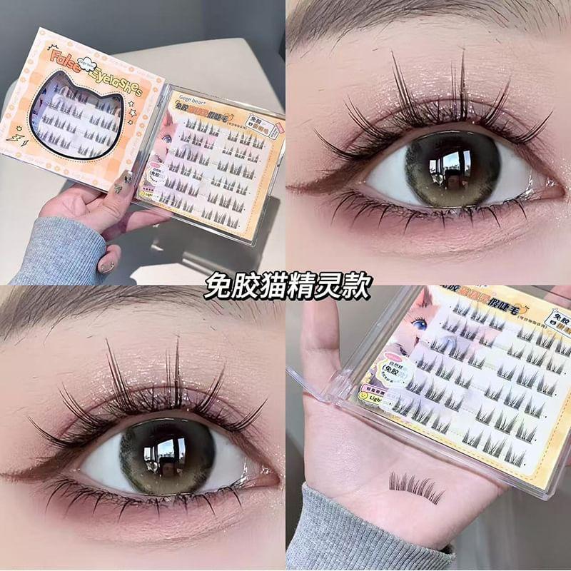 Stapi - Glue-free Animal Multipack False Eyelashes Cluster (Various Designs)