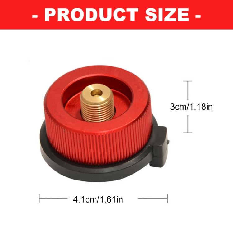 Outdoor Camping Gas Stove Refills Adapter Conversion Head Gas Cartridges Tanks Cylinder Adapter Burners Accessories