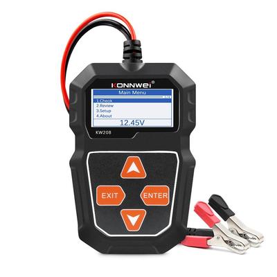 KW208 12 V Autobatterietester 100 bis 2000 CCA Anlassen Ladeschaltung Tester Batterieanalysator 12 Volt Batteriewerkzeuge
