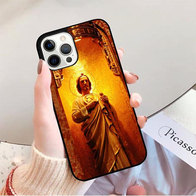 

San Judas Phone Case For iPhone 17 Air 16 15 14 13 12 Pro Max Plus Max Cover Shell coque iPhone 15plus