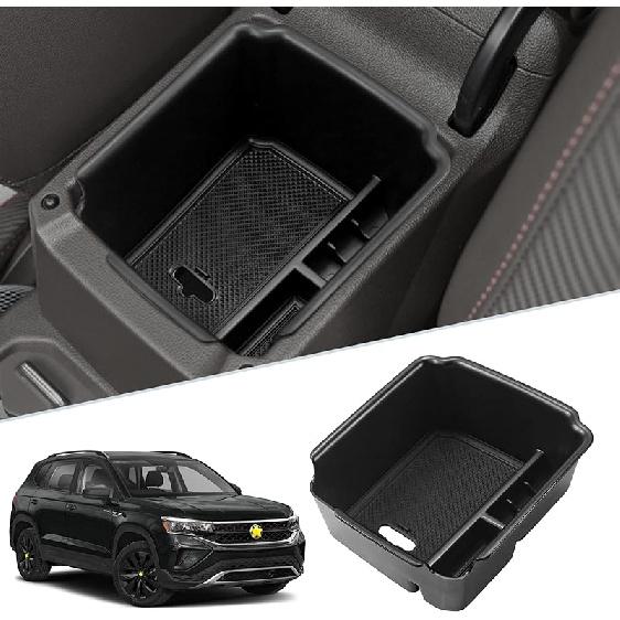 SKTU for 2018-2025 2026 Volvo XC40 Center Console Organizer for 2023 2024 2025 2026 Volvo XC40 Accessories Console Tray 2024 2025 XC40 Insert ABS