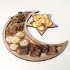 Handmade Resin Art Silicone Mold Moon Star Design Flexible Ornament Moulds Silicone Texture Perfect for Storage Dishes