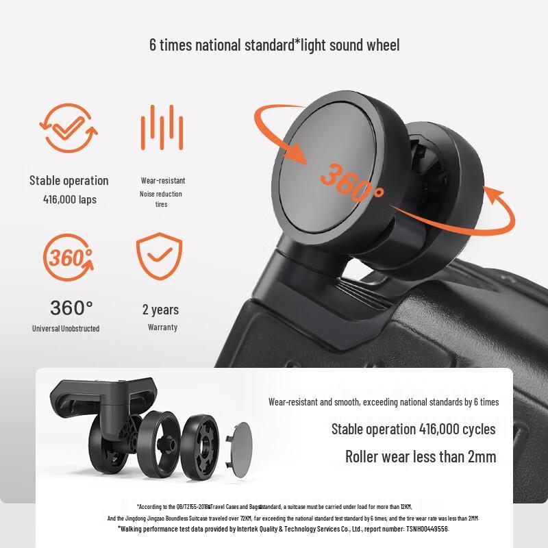 Jingdong Jingzao Rahmenlose Aluminium-Hartschalenkoffer
