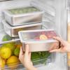 Stainless Food Storage Container with Lid, Rectangular Meal Prep for Fridge and Picnic, 6 Sizes