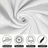 Tropical Flowers and Ocean Wave Design Beach Towel Quick-drying for Travel Outdoor Sports Jogging Beach and Swimming