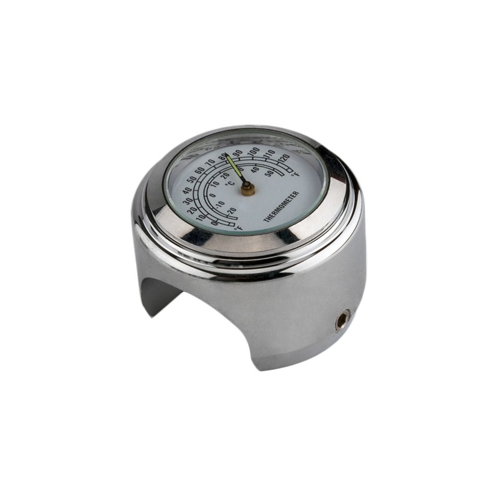 

Универсальный мотоциклетный термометр Водонепроницаемый термометр для мотоцикла Велосипеда на руль Крепление на руль термометр Аксессуары для мото белый