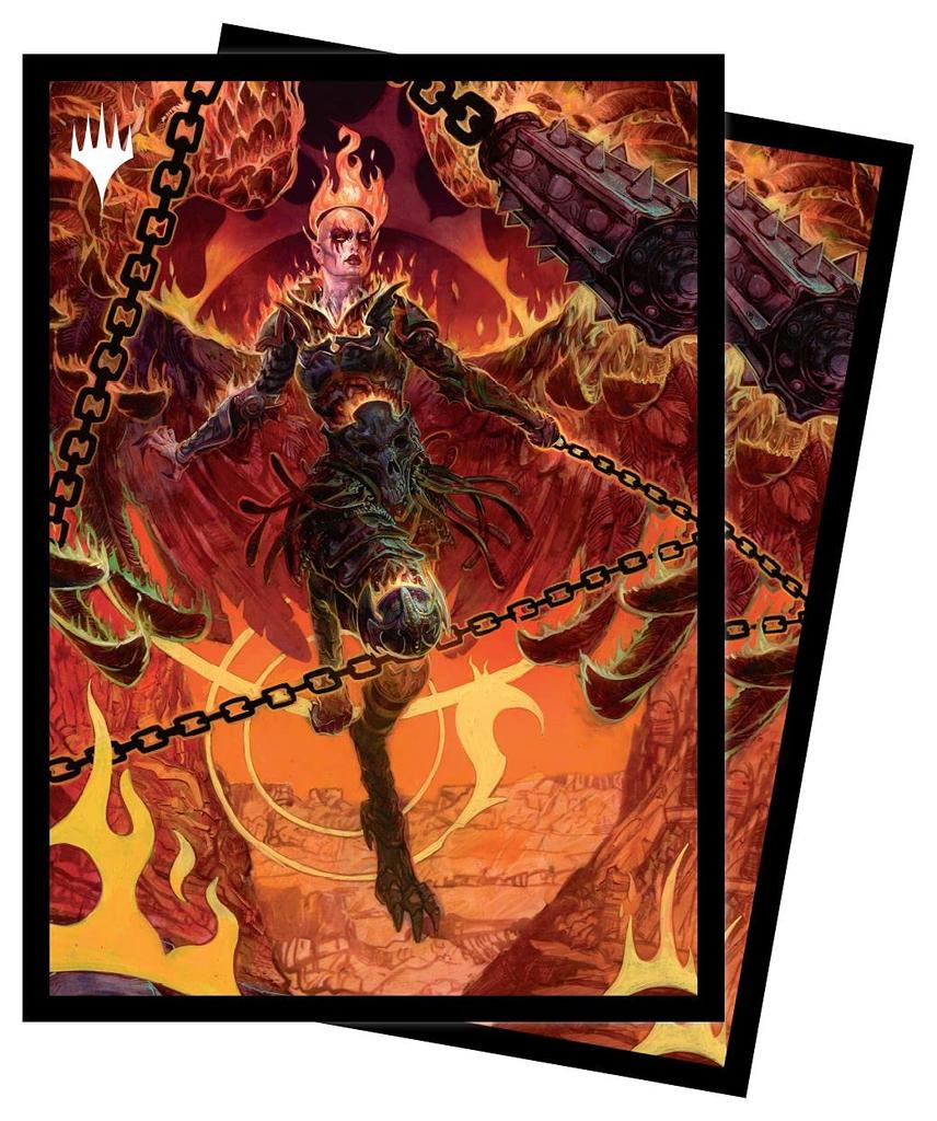 MTG and Forgotten Deck Protector of Zariel Ultra PRO "Dungeons Dragons Realms" Sleeve/V4/Archduke Avernus,