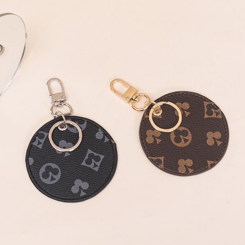 Leather Keychain Fashion Pendant Car Key On Trend Small Items Men's and Women's Creative Gifts Pendant Pendant Trend