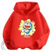 Boys Girls Casual Hoodie Doraemon Cartoon Fashion Streetwear Autumn Winter Outdoor Wear