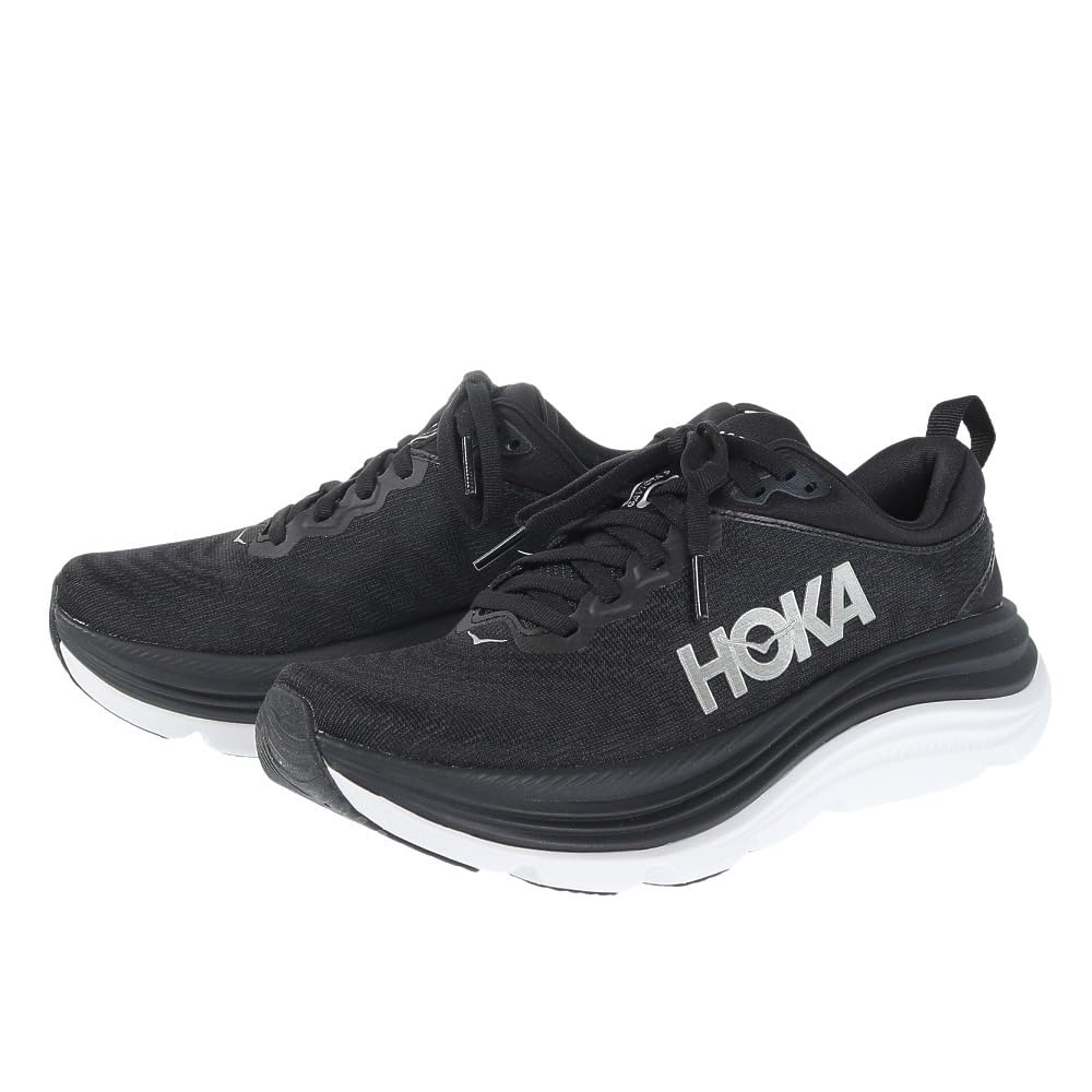 HOKA ONE ONE GAVIOTA 5 Black Running Shoes Women's All-Season (1134235 BW)