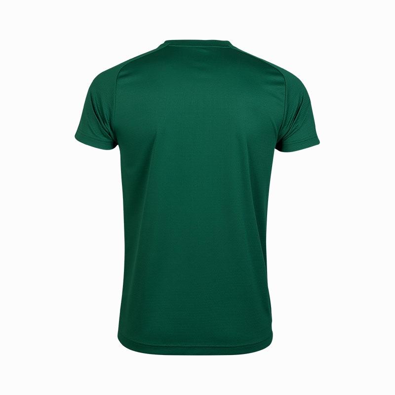 TAILANDIA Fútbol Nacional JERSEY CHEER Versión para fanáticos Camisa de secado rápido Cuello redondo Poliéster Verde Blanco Manga corta Uniforme Deporte al aire libre