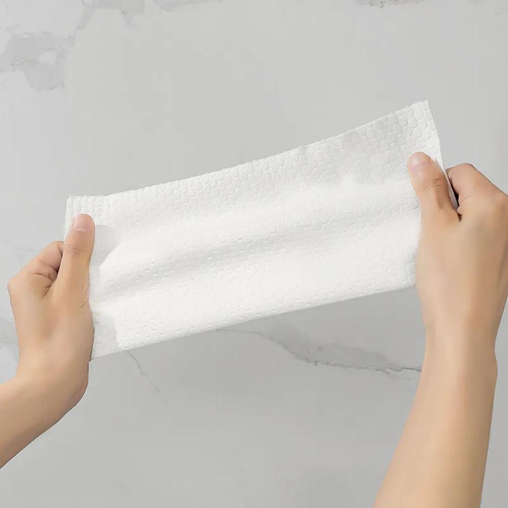 Thickened Disposable Rags Absorbent Kitchen Dishcloth  Rolls Disposable Kitchen Paper  The Lazy