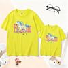 2026 Year of the Horse Family Matching Red T-Shirts - Parent-Child Short-Sleeve Set for New Year
