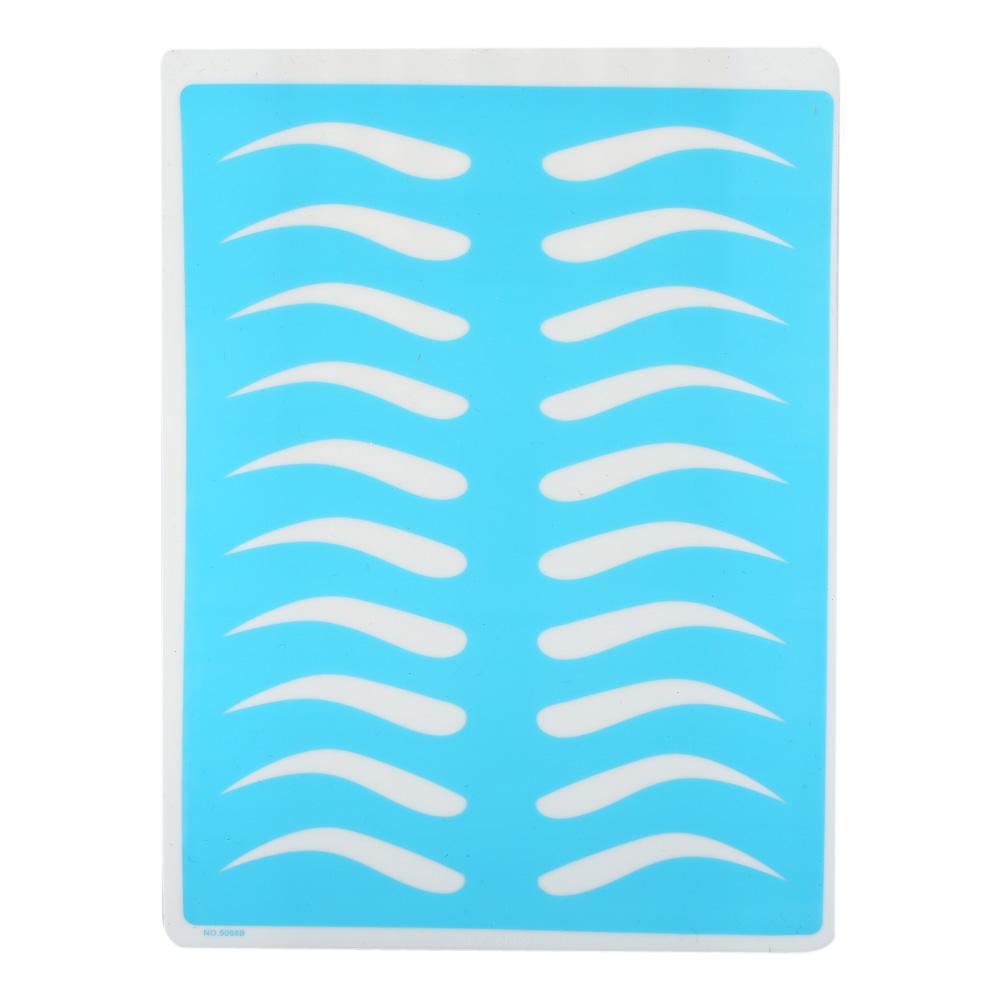 

1 шт./10 шт. Тату практика Перманентный макияж Микроблейдинг Тренировка бровей Силиконовая искусственная кожа 1pcs