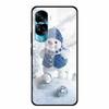 For Honor 90 Lite Case Honor90 Pro 5G Wolf Cats Tempered Glass Hard Covers for HuaWei HONOR 90 Pro 90Lite Protective Luxury Capa
