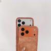 Luxury Fashion Matte Retro TPU Leather Phone Case For iPhone 17 16 15 14 Plus 13 12 Pro Max 11 Card Wallet Shockproof Back Cover