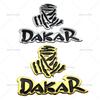 3D Metal DAKAR Rally Off-Road Emblem Universal Car Body Rear Trunk Personalized Modification Badge