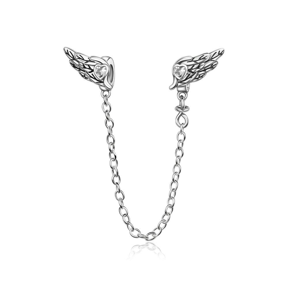 New Copper Craft Cats Dogs Flower Star Moon Heart Safety Chain Necklace Bracelets Luxury Women'S Fine Jewelry Gifts