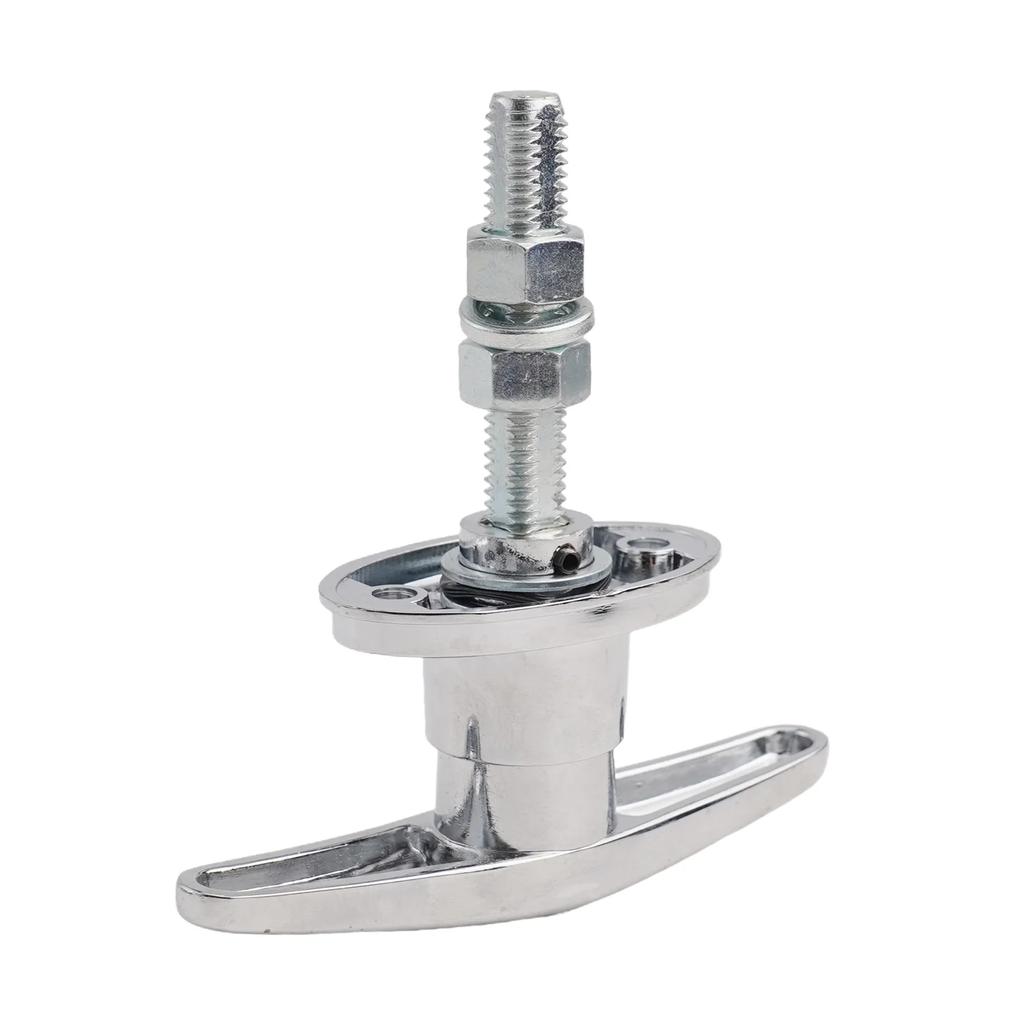 1pc Zinc Alloy T Handle Lock Kit With Keys Camper Attachment For Truck Garage Door Home Improvement Accessories Hardware